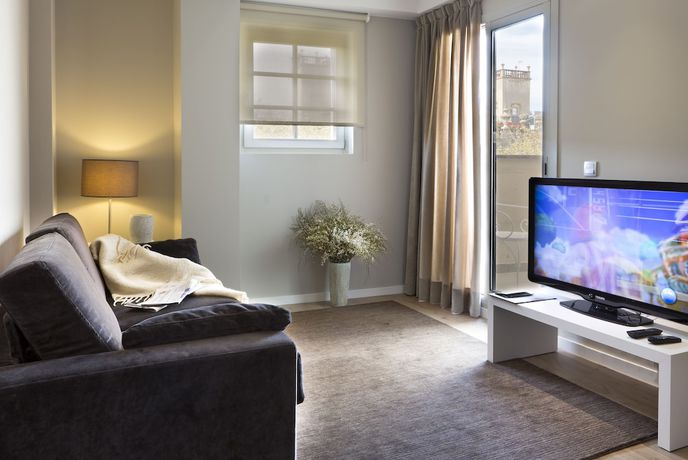 Imagen de la habitación del Hotel Apartments Rambla 102. Foto 14