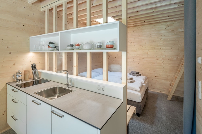 Imagen de la habitación del Hotel Apartments am Camping Dornbirn. Foto 12