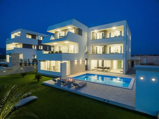 Imagen general del Hotel Apartments and Rooms Pool Villas Maris. Foto 10
