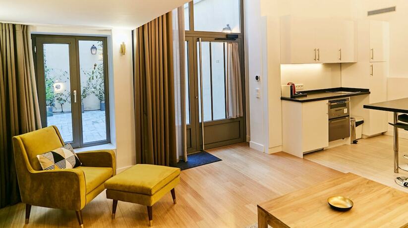 Imagen de la habitación del Hotel Apartments du Louvre - Le Marais. Foto 13