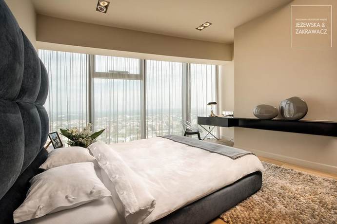Imagen de la habitación del Hotel Apartments in Sky Tower with Bathtub near the window. Foto 8