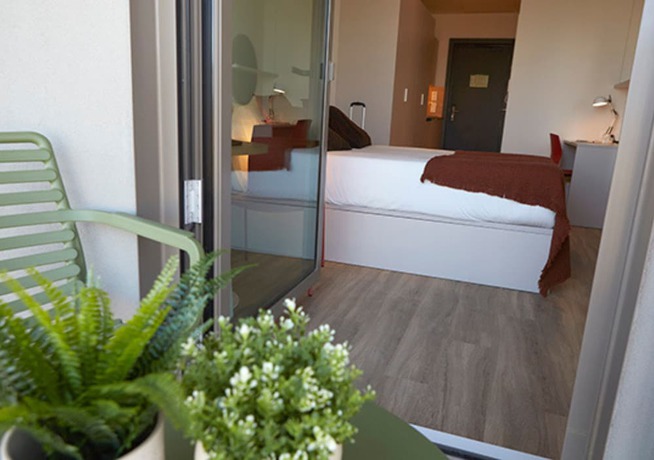 Imagen de la habitación del Hotel Aparto Diagonal Suites. Foto 5