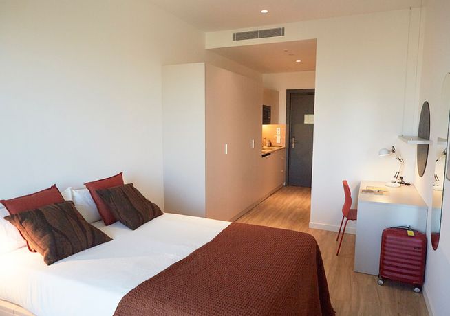 Imagen de la habitación del Hotel Aparto Diagonal Suites. Foto 7