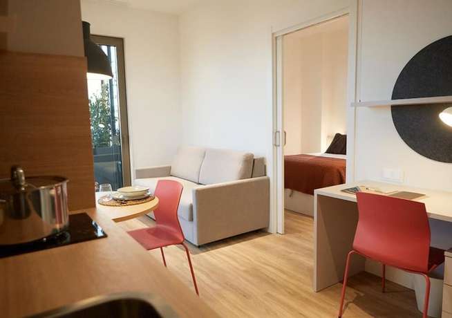 Imagen de la habitación del Hotel Aparto Diagonal Suites. Foto 12