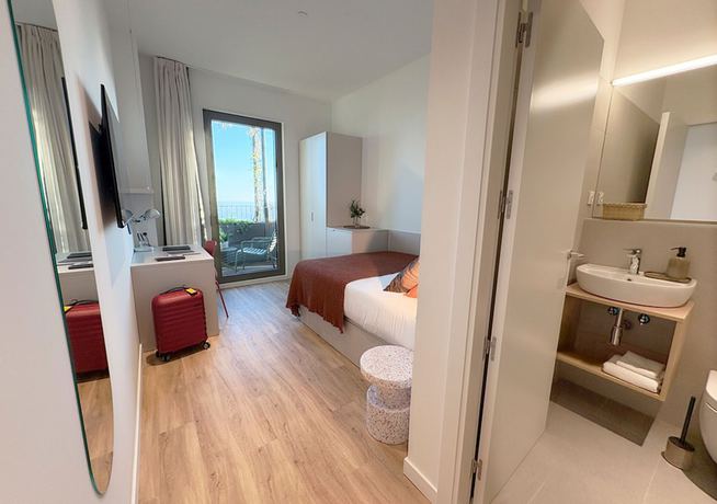 Imagen de la habitación del Hotel Aparto Diagonal Suites. Foto 13