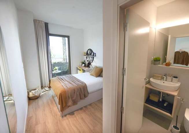 Imagen de la habitación del Hotel Aparto Diagonal Suites. Foto 14