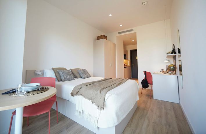 Imagen de la habitación del Hotel Aparto Diagonal Suites. Foto 15