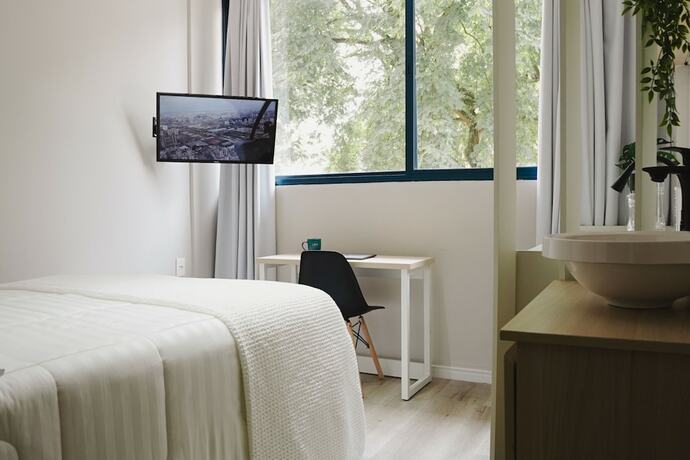 Imagen de la habitación del Hotel Apê Mêtro Paraíso. Foto 12