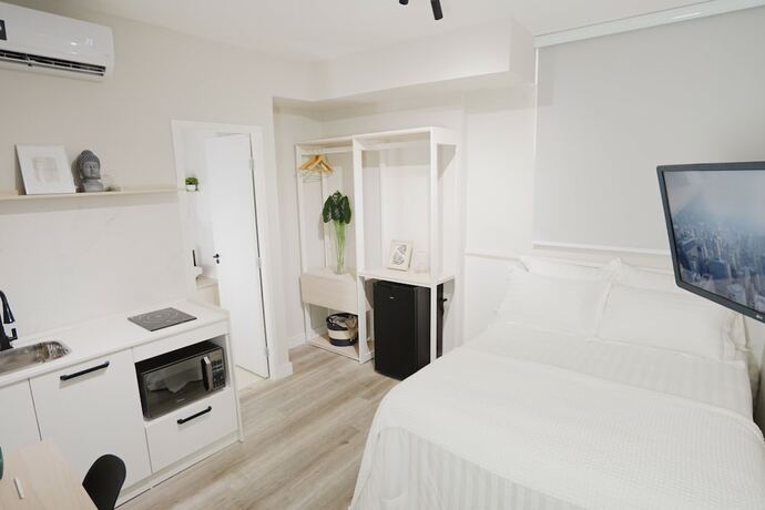 Imagen de la habitación del Hotel Apê Mêtro Paraíso. Foto 13