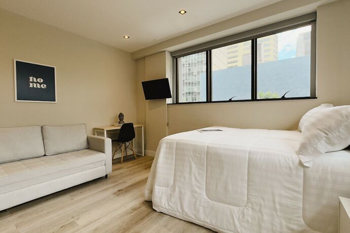 Imagen de la habitación del Hotel Ap&ecirc; M&ecirc;tro Paulista. Foto 15