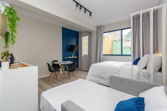 Imagen de la habitación del Hotel Ap&ecirc; Metr&ocirc; Higien&oacute;polis Mackenzie. Foto 13
