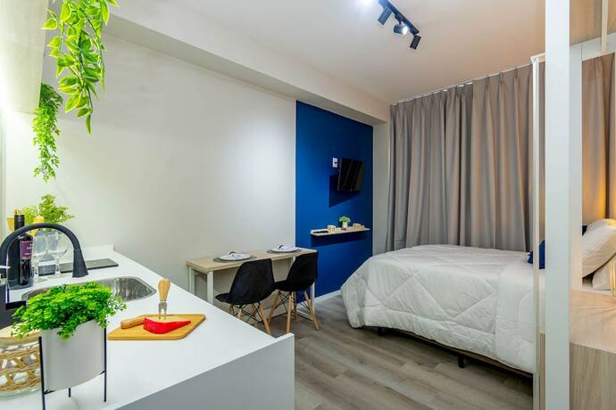 Imagen de la habitación del Hotel Ap&ecirc; Metr&ocirc; Higien&oacute;polis Mackenzie. Foto 14