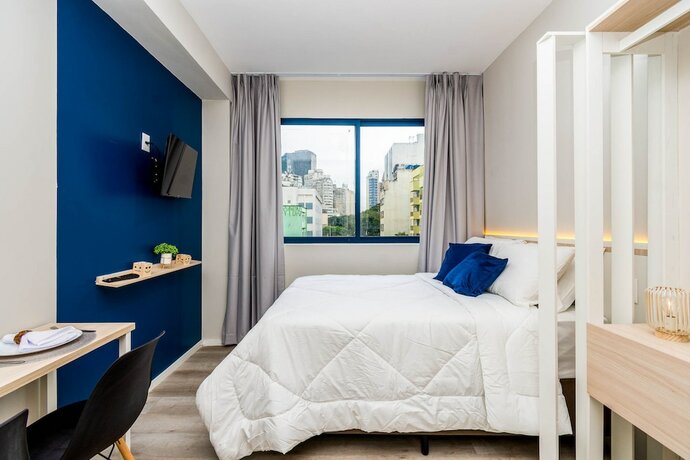 Imagen de la habitación del Hotel Ap&ecirc; Metr&ocirc; Higien&oacute;polis Mackenzie. Foto 16