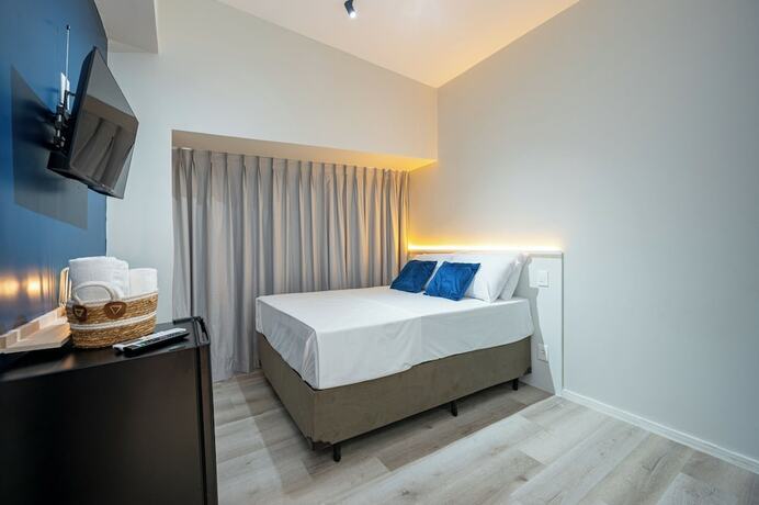 Imagen de la habitación del Hotel Ap&ecirc; Metr&ocirc; Higien&oacute;polis Mackenzie. Foto 18