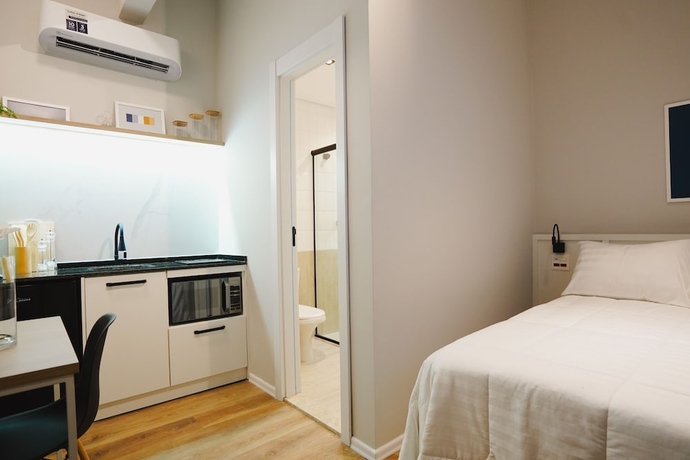 Imagen de la habitación del Hotel Ap&ecirc; Santos Gonzaga. Foto 13