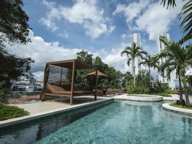 Imagen de la piscina del Hotel Apex Executive Apartments - Dovle. Foto 12