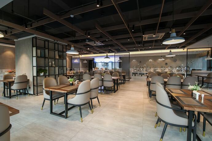 Imagen del bar/restaurante del Hotel Apex Shenzhen Science Andtechnology. Foto 11
