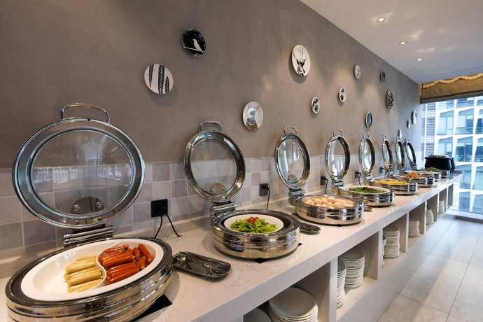 Imagen del bar/restaurante del Hotel Apex Shenzhen Science Andtechnology. Foto 14
