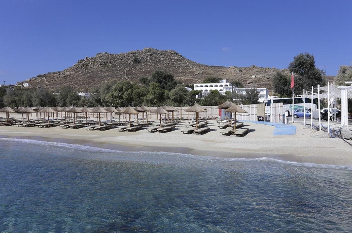 Imagen de los exteriores del Hotel Aphrodite Beach, Mikonos. Foto 9