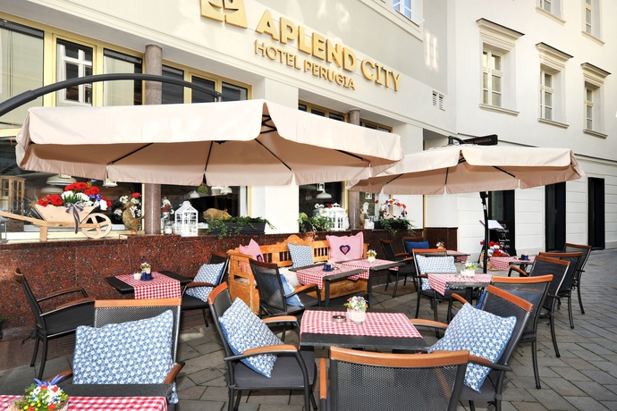 Imagen del bar/restaurante del Hotel Aplend City Perugia. Foto 2