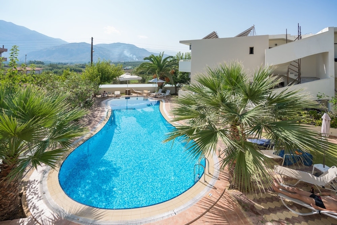 Imagen de la piscina del Hotel Apollo Apartments, Kavros. Foto 19