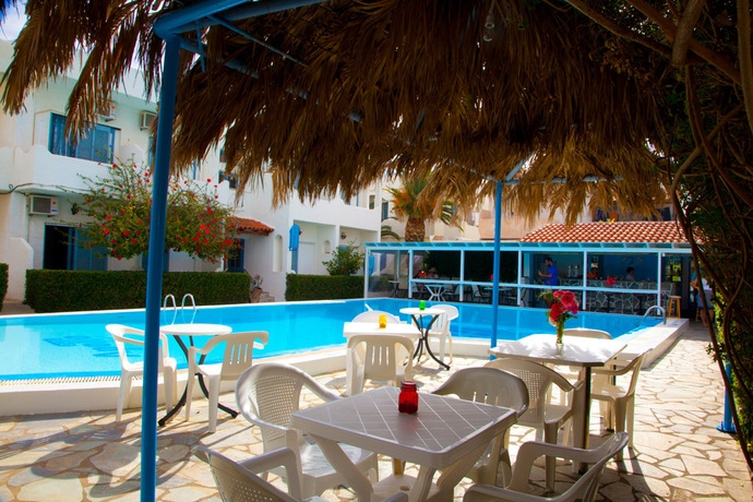 Imagen del bar/restaurante del Hotel Apollo Apartments, Plakias. Foto 2