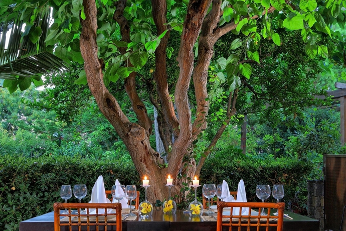 Imagen del bar/restaurante del Hotel Apollonia Beach Resort and Spa. Foto 2