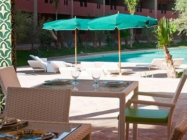 Imagen de los exteriores del Hotel Appart de Vacances Janat Azaitoune. Foto 11