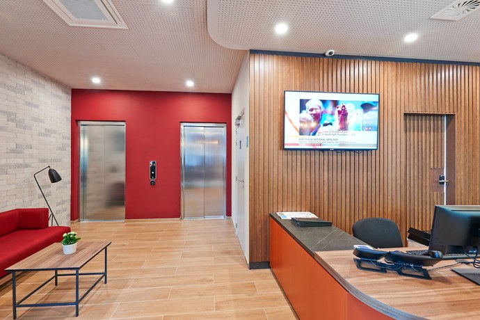 Imagen de los interiores del Hotel Appart'City Confort Bruxelles Centre Gare du Midi. Foto 8