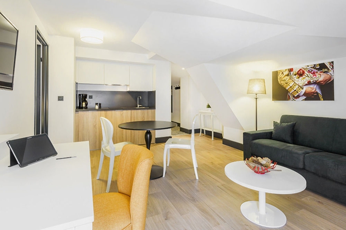 Imagen de los interiores del Hotel Appart'city Collection Nîmes Arènes. Foto 8