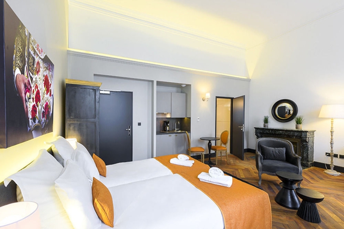 Imagen de los interiores del Hotel Appart'city Collection Nîmes Arènes. Foto 10