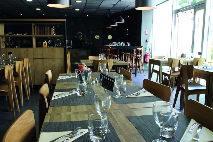 Imagen del bar/restaurante del Hotel Appart'city Confort Lyon Cité Internationale. Foto 3