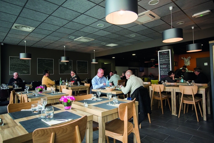 Imagen del bar/restaurante del Hotel Appart'city Confort Lyon Cité Internationale. Foto 4