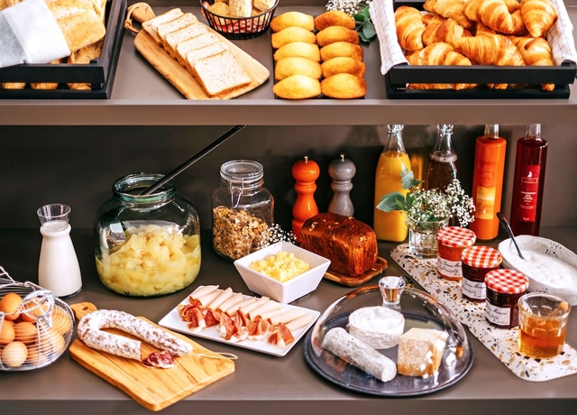 Imagen del bar/restaurante del Hotel Appart'city Confort Montpellier Millénaire. Foto 4