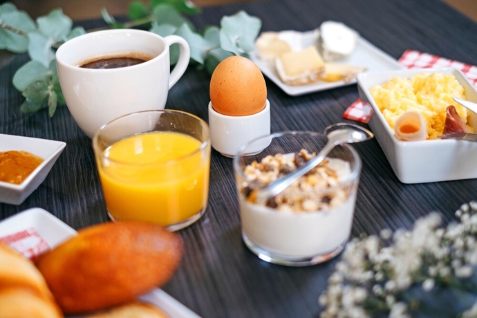 Imagen del bar/restaurante del Hotel Appart'city Confort Montpellier Millénaire. Foto 5