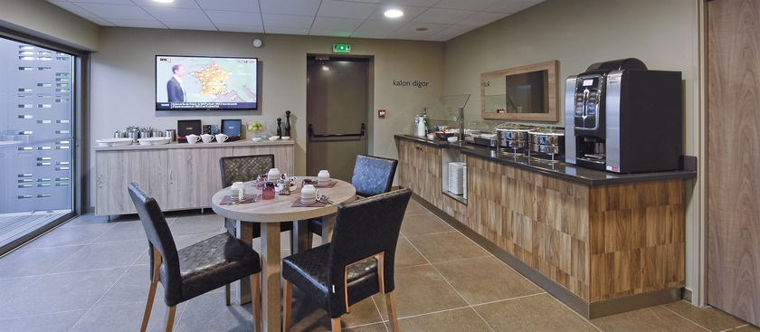 Imagen del bar/restaurante del Hotel Appart'city Confort Rennes – Cesson Sévigné. Foto 3