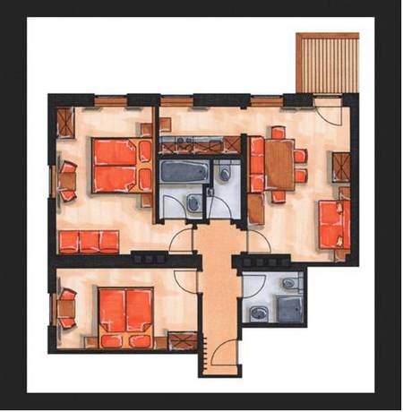 Imagen de la habitación del Hotel Appartement Haus Veronika. Foto 3