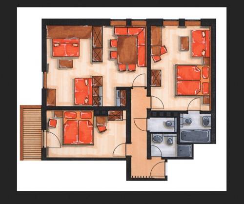 Imagen de la habitación del Hotel Appartement Haus Veronika. Foto 16