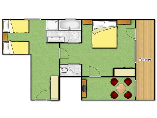 Imagen de la habitación del Hotel Appartement Schattauer. Foto 9