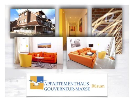 Imagen general del Hotel Appartementhaus Gouverneur-maxse B&uuml;sum. Foto 2