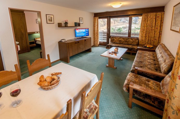 Imagen de la habitación del Hotel Appartements Zermatt Paradies. Foto 4