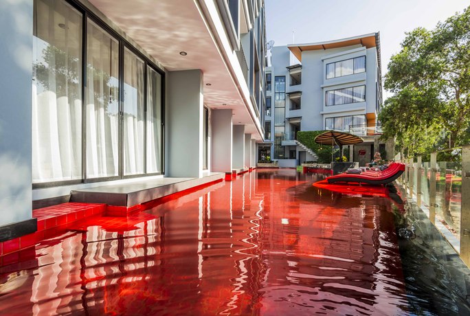 Imagen de la piscina del Hotel Apple A Day Resort Krabi Aonang Beach. Foto 27