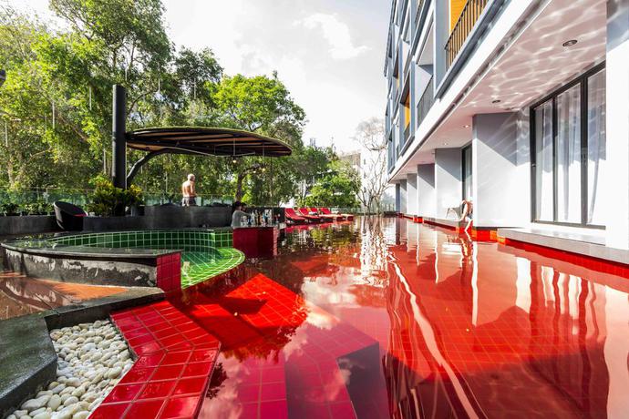 Imagen de la piscina del Hotel Apple A Day Resort Krabi Aonang Beach. Foto 28