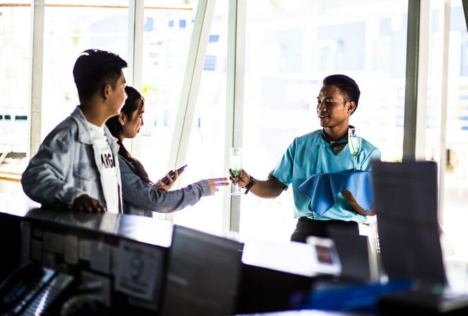 Imagen de los interiores del Hotel Apsaras Tribe - Siargao. Foto 26