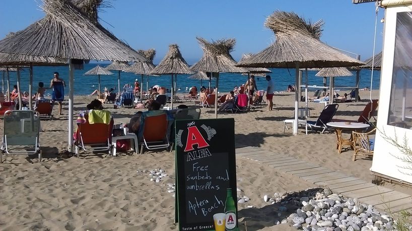 Imagen del bar/restaurante del Hotel Aptera Beach. Foto 4