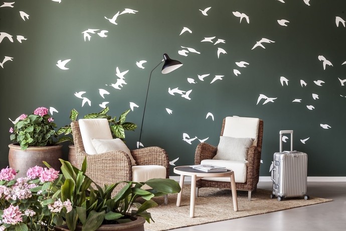 Imagen del bar/restaurante del Hotel Aqua Hotel Bertran Park. Foto 4