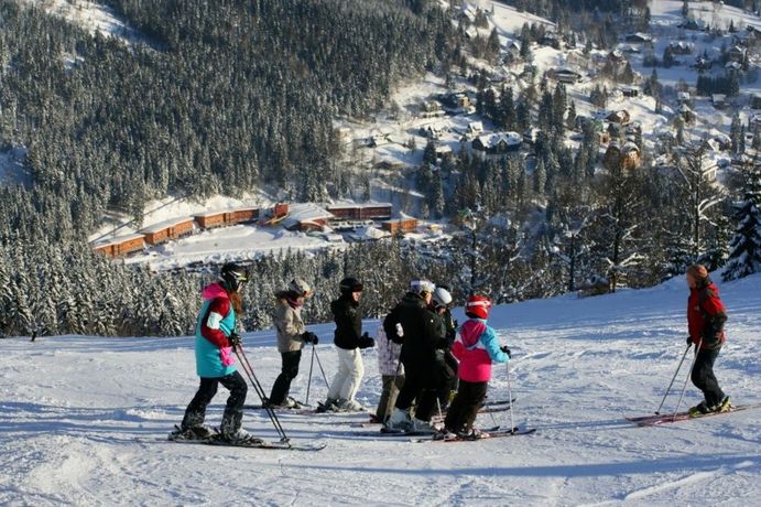 Imagen de la piscina del Hotel Aqua Park &Scaron;pindlerův Ml&yacute;n. Foto 14