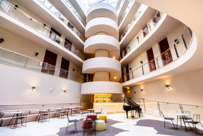 Imagen de los interiores del Hotel Aqua Pedra Dos Bicos Design Beach - Adults Friendly. Foto 12