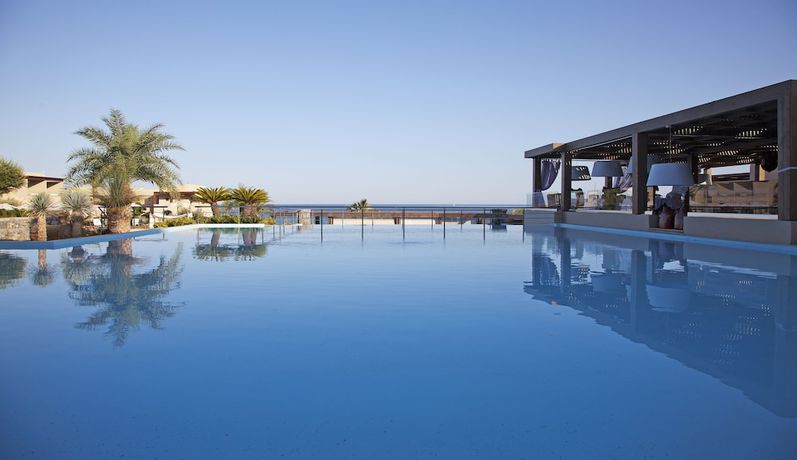 Imagen de la piscina del Hotel Aquagrand Exclusive Deluxe Resort Lindos - Adults only. Foto 8