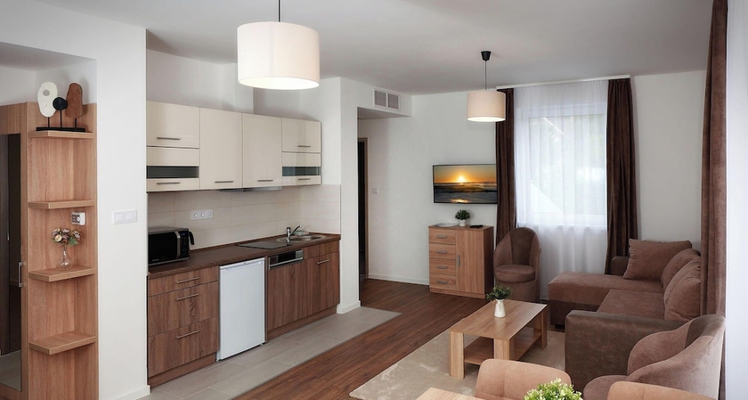 Imagen de la habitación del Hotel Aquarius Apartments. Foto 8